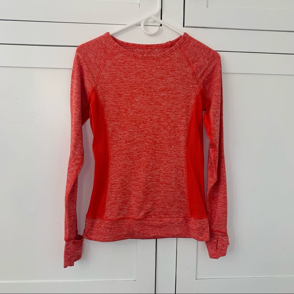 Reva Pink Blend Long Sleeve Top Size Small